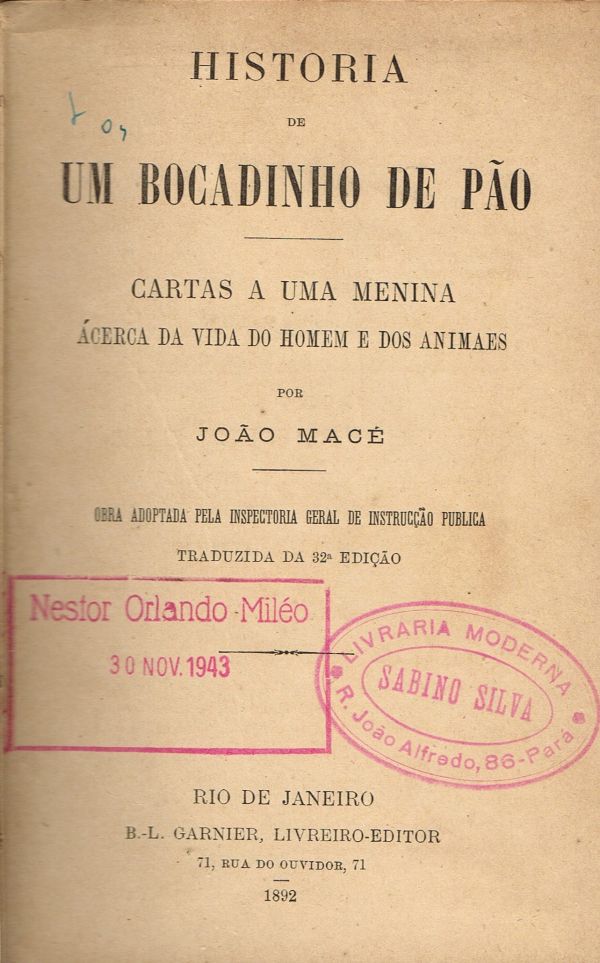 História de um bocadinho de pão - 800 MAC